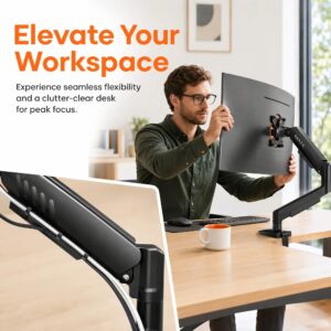 Adjustable Single-Monitor Stand / Arm